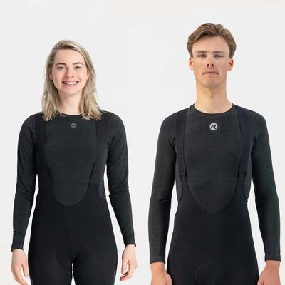Ondershirt lange mouwen unisex merino