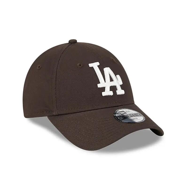 Casquette MLB Los Angeles Dodgers New Era League Essential 9Forty Marron pour Ju 2/3