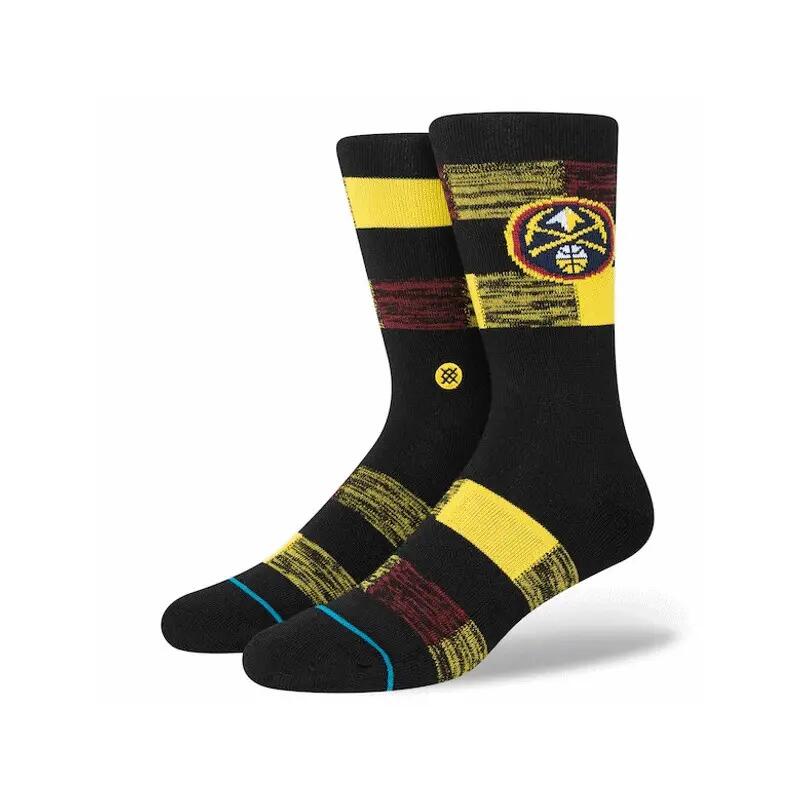 Chaussettes NBA Denver Nuggets Stance Cryptic Noir 1/1