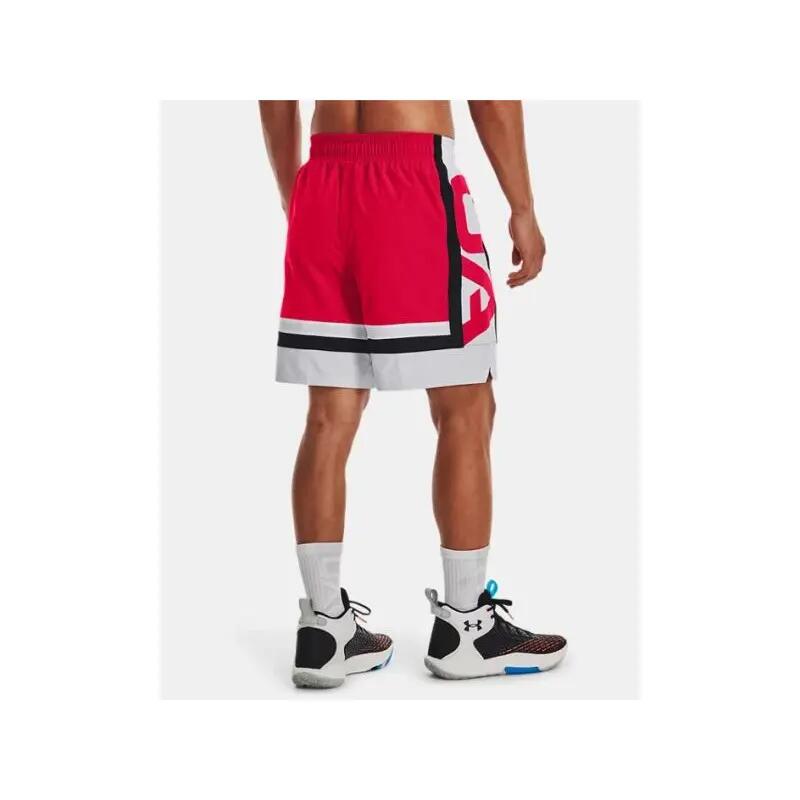 Short de bain Under Armour Baseline Rouge 3/3