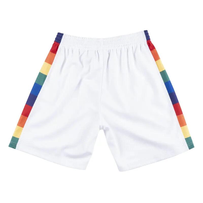 Short NBA Denver Nuggets 1991-92 Mitchell & Ness Swingman Blanc pour Homme 2/2