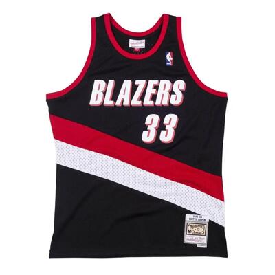 Basketbalshirt mitchell & ness model smjycp19245-ptbblck99spi voor mannen