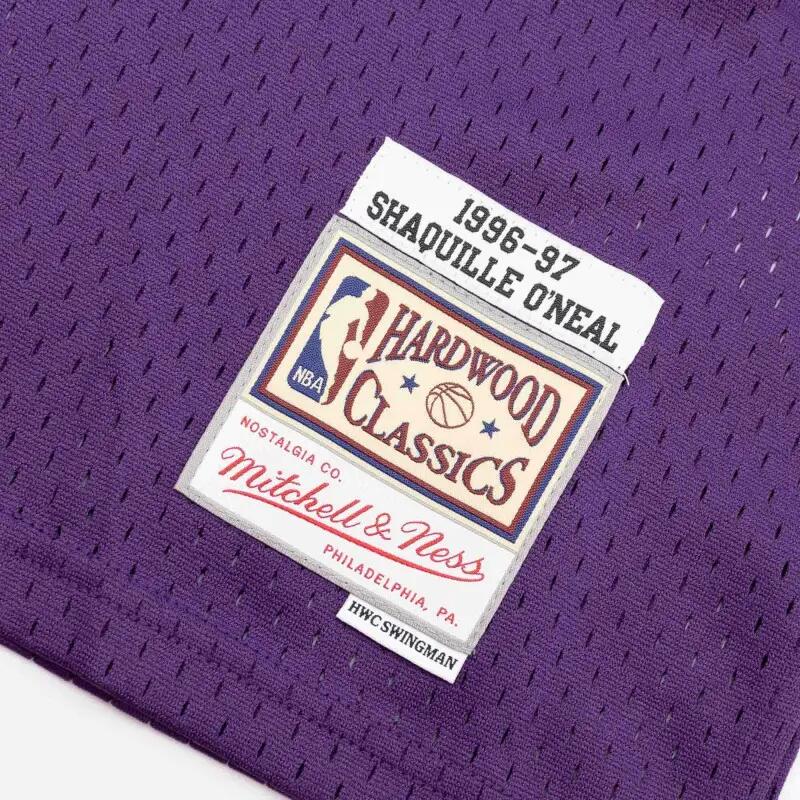 Maillot NBA Shaquille O'neal Los Angeles Lakers 1996-97 Mitchell & ness Hardwood 4/4