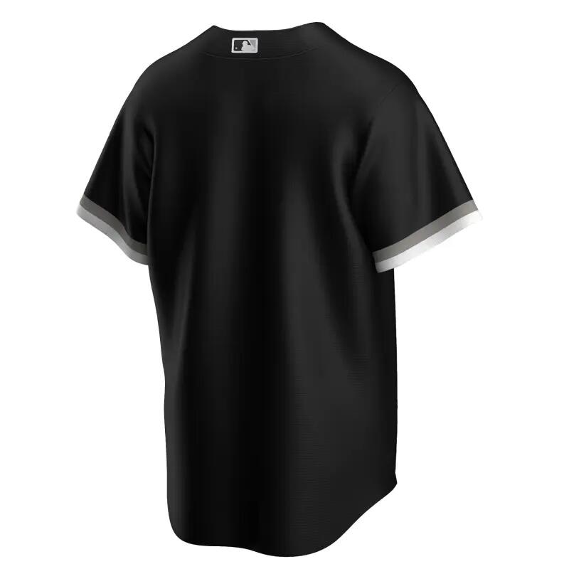 Maillot de Baseball MLB Chicago White Sox Nike Replica Alternate Noir pour Homme 2/3