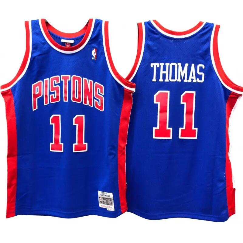 Maillot NBA Isiah Thomas Detroit Pistons 1988-89 Mitchell & ness Hardwood Classi 2/2