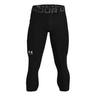 Legging de compression 3/4 Under Armour Heatgeat noir pour homme