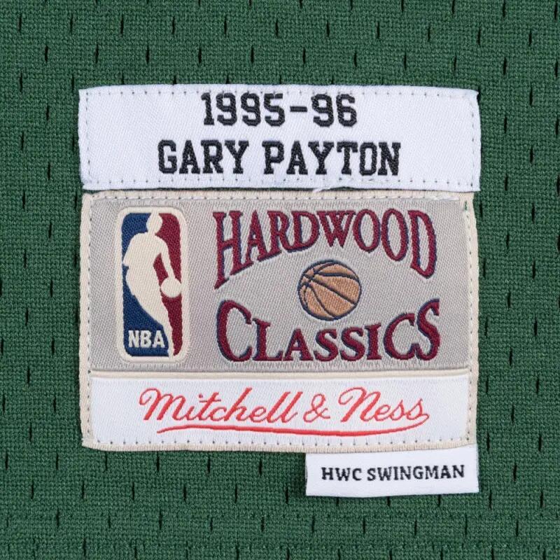 Maillot NBA Gary Payton Seattle Supersonics 1995-96 Mitchell & ness Hardwood Cla 3/3
