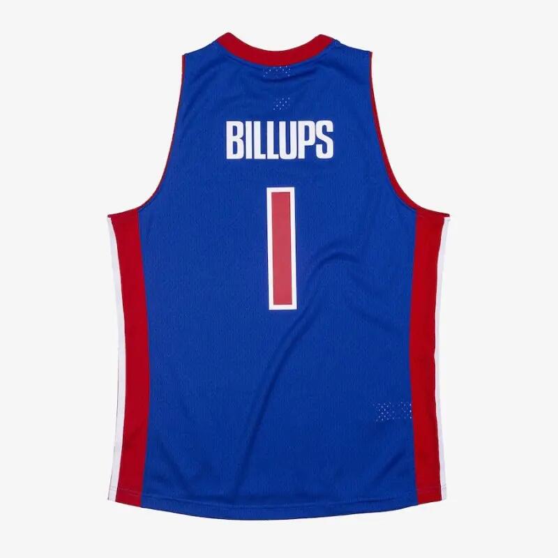 Maillot NBA Chauncey Billups Detroit Pistons 2003-04 Mitchell & ness Hardwood Cl 2/3