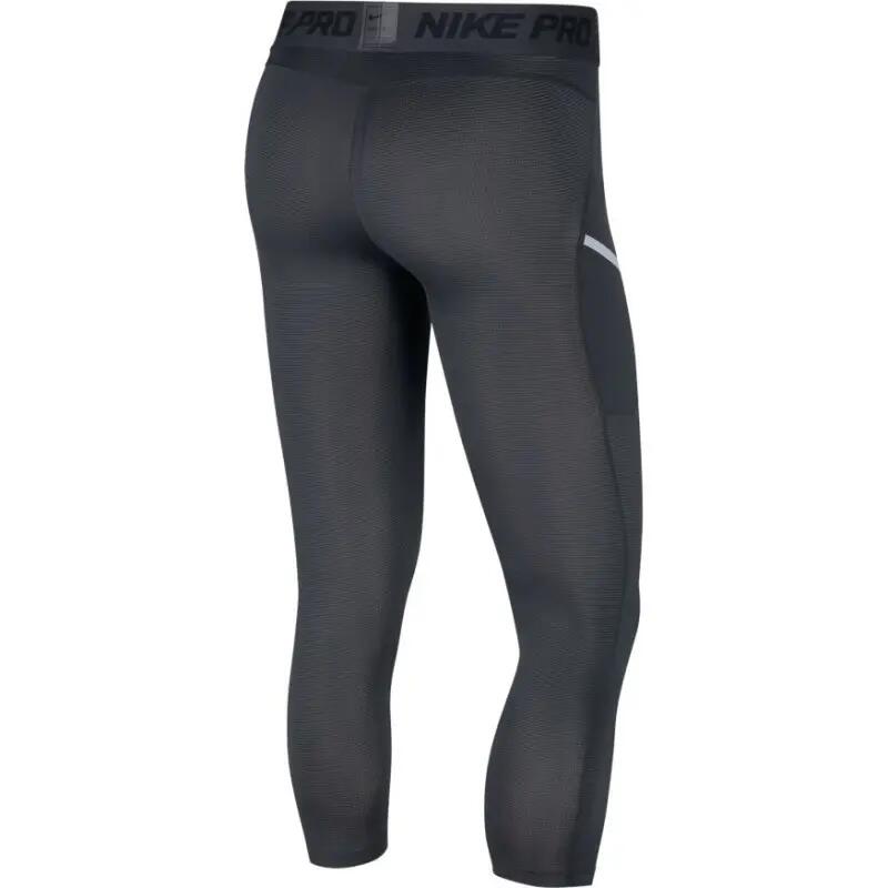 Legging de compression Nike Pro 3/4 Basketball Tights Gris pour homme 2/3