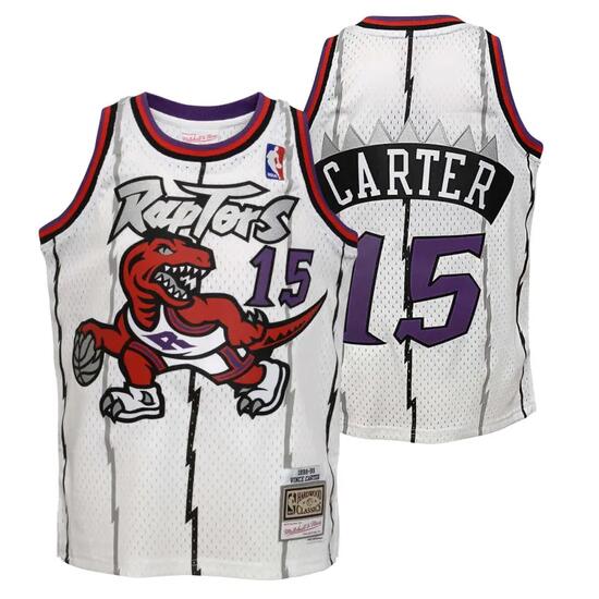 Maillot NBA Vince Carter Toronto Raptors 1998-99 Mitchell & ness Hardwood Classi