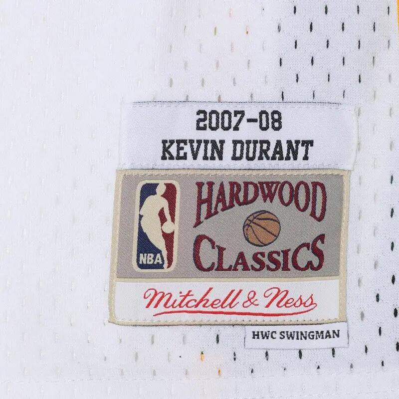 Maillot NBA Kevin Durant Seattle Supersonics 2007-08 Mitchell & ness Hardwood Cl 3/3
