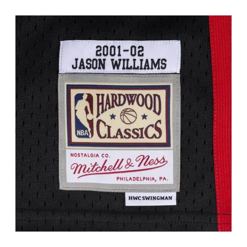 Maillot NBA Jason Williams Memphis Grizzlies 2001-02 Mitchell & ness Hardwood Cl 3/3