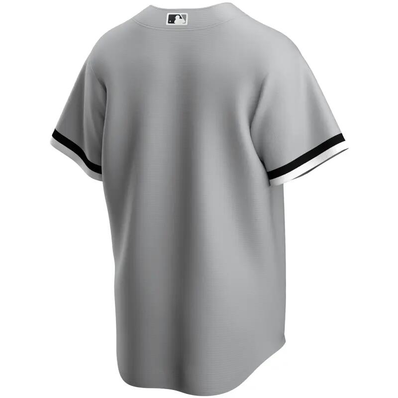Maillot de Baseball MLB Chicago White Sox Nike Replica Road Gris pour Homme 2/2