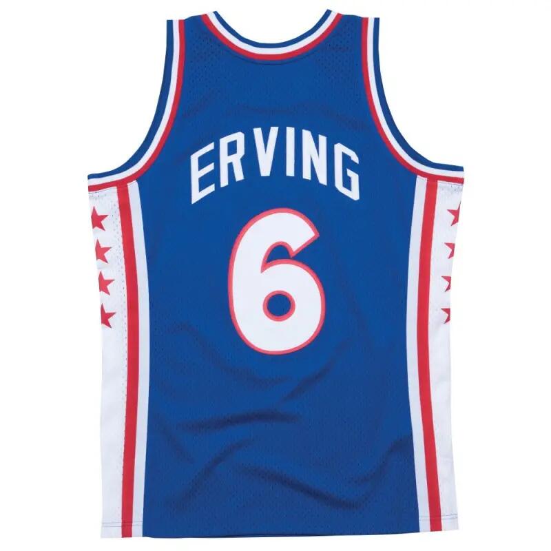 Maillot NBA swingman Julius Erving Philadelphia 76ers 1976-77 Hardwood Classics 2/4
