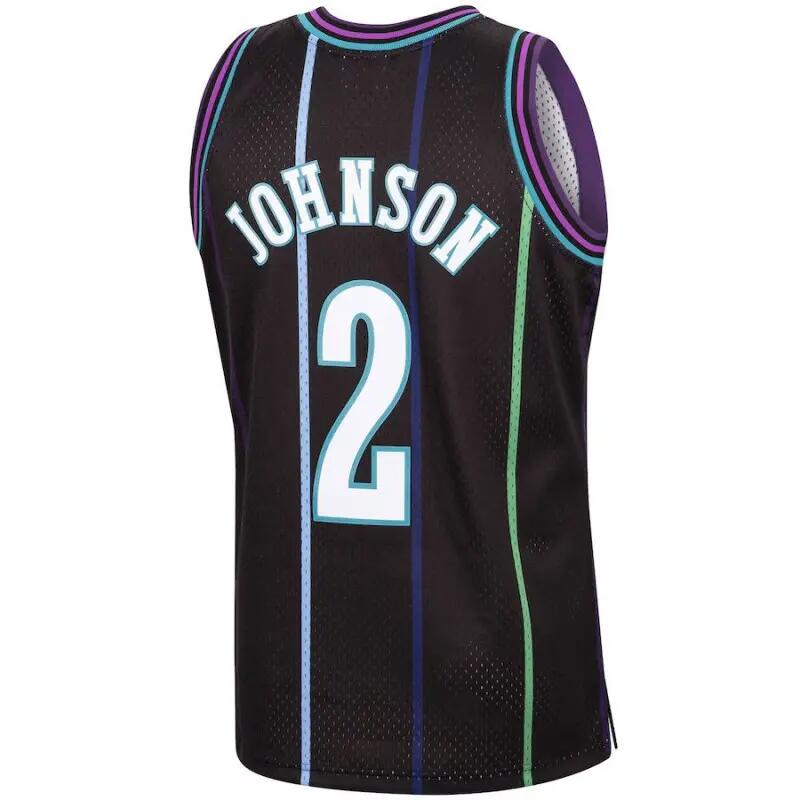 Maillot NBA Larry johnson New Orleans Hornets 1992-93 Reloaded Mitchell & ness H 2/3
