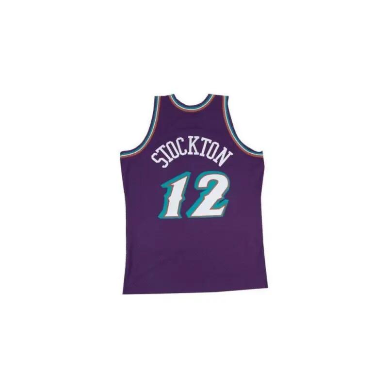 Maillot NBA John Stockton Utah Jazz 1996-97 Mitchell & ness Hardwood Classic swi 2/3