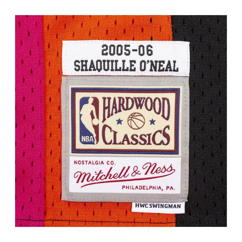 Maillot NBA Shaquille O'neal Miami Heat 2005-06 Mitchell & ness Hardwood Classic 2/3