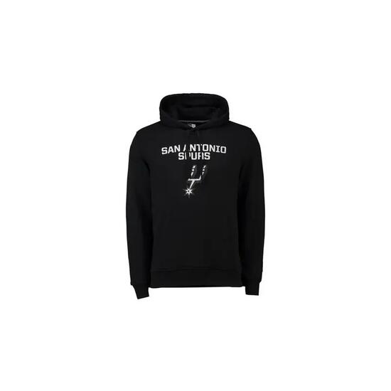 Sweat à Capuche NBA San Antonio Spurs New Era Team logo Noir
