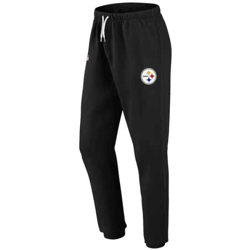 Ensemble Survêtement NFL Pittsburgh Steelers Fanatics Tracksuit Noir 5/5
