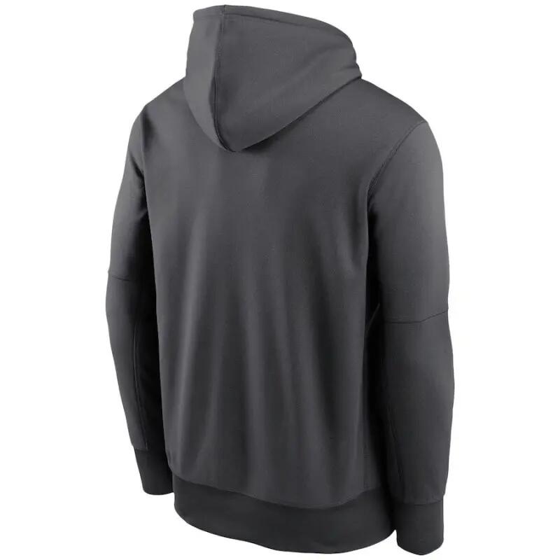 Sweat à capuche NFL Miami Dolphins Nike Prime Logo Therma Gris pour Homme 2/2