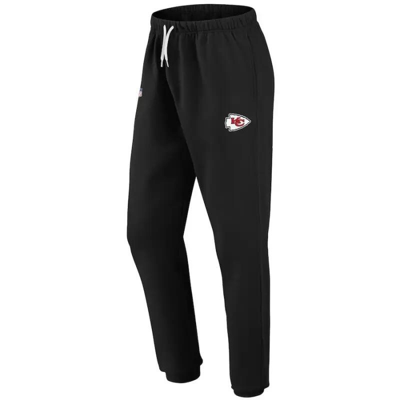Ensemble Survêtement NFL Kansas City Chiefs Fanatics Tracksuit Noir 5/5