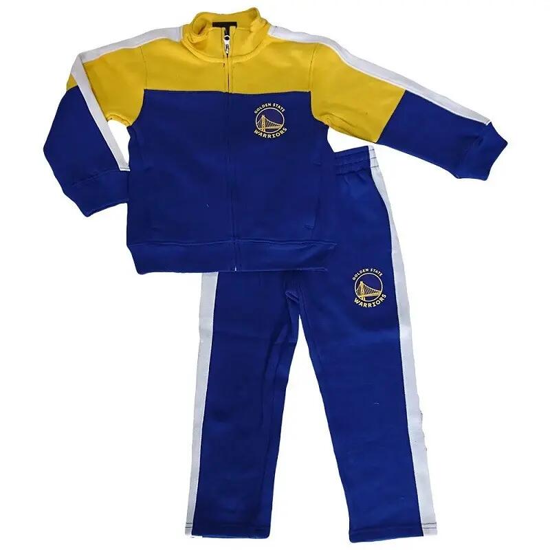 Survêtement NBA Golden State Warriors Outter Stuff Rebound Bleu pour Enfant 2/2