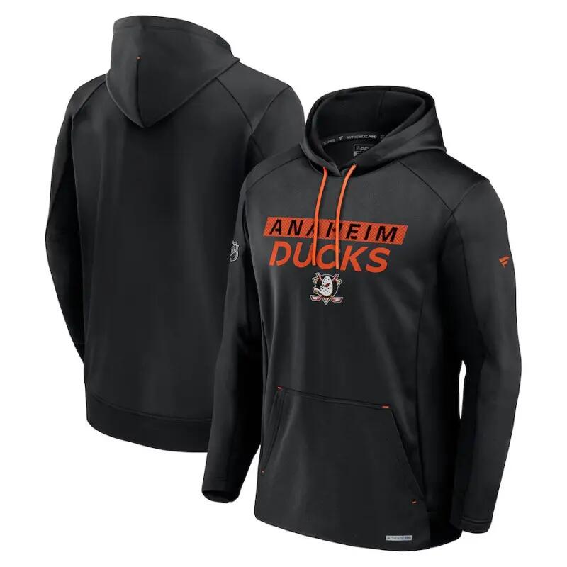 Sweat à capuche NHL Anaheim Ducks Fanatics Authentic Pro Rink 3/3