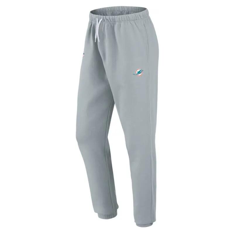 Ensemble Survêtement NFL Miami Dolphins Fanatics Tracksuit Gris 3/5