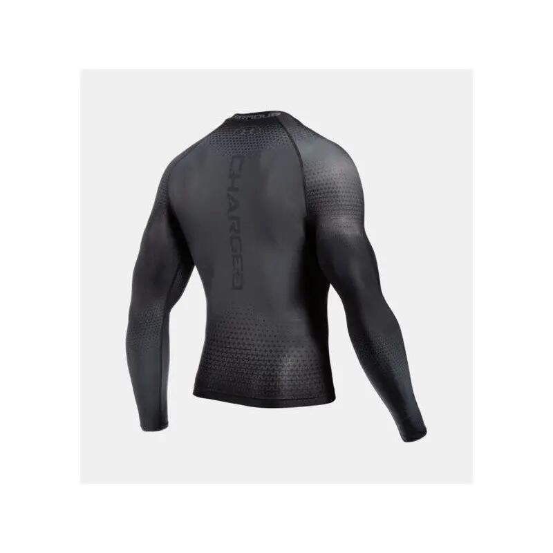 Maillot de compression manches longues Under Armour Recharge Gris 2/2