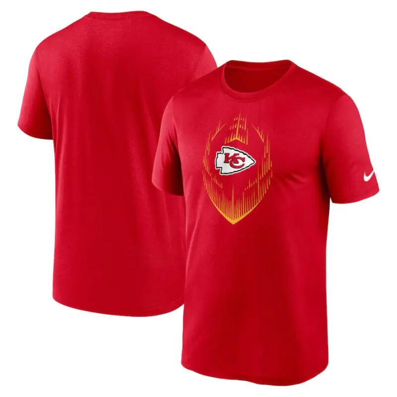 T-shirt NFL Kansas City Chiefs Nike Recycled Legend Rouge 3/3