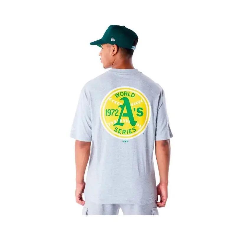 T-Shirt MLB Oakland Athletics New Era World Series Gris 2/2
