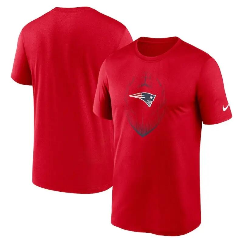 T-shirt NFL New England Patriots Nike Recycled Legend Rouge 3/3