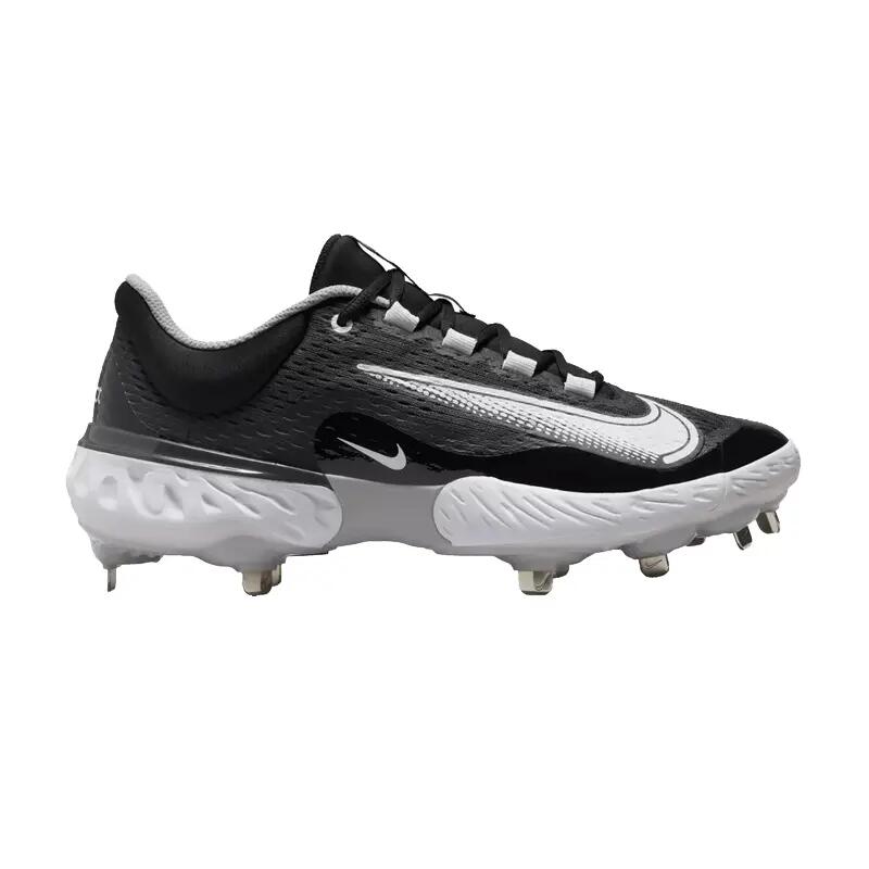 Crampons de Baseball métal Nike Alpha Huarache Elite 4 low Noir 1/4