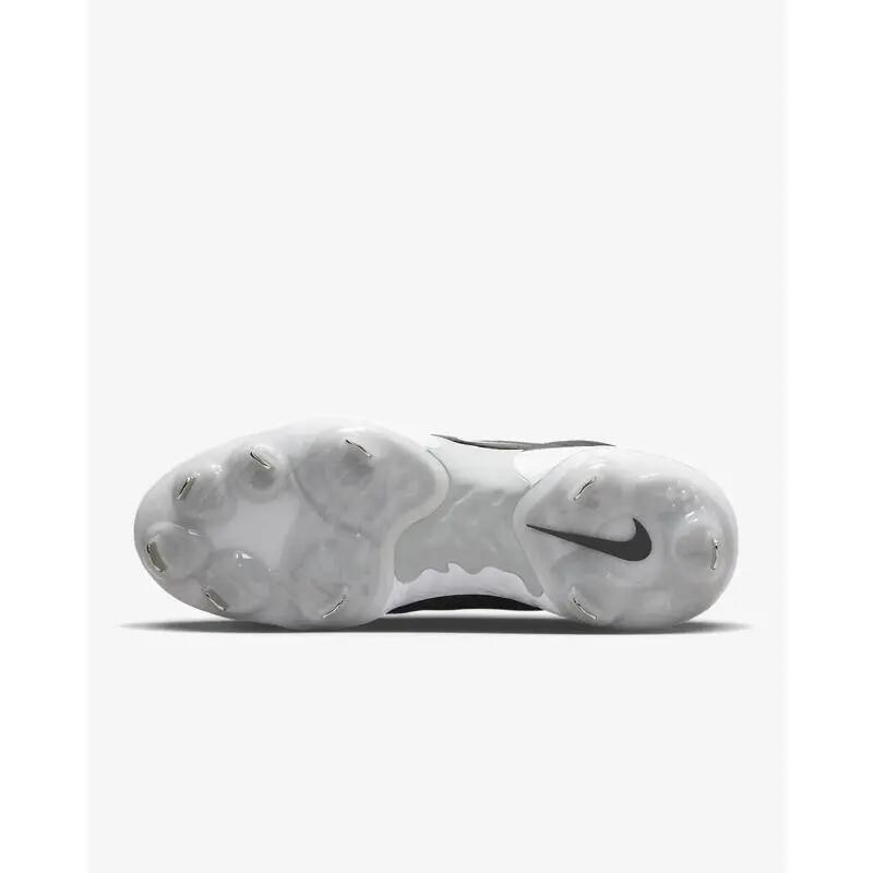 Crampons de Baseball métal Nike Alpha Huarache Elite 4 low Noir 4/4