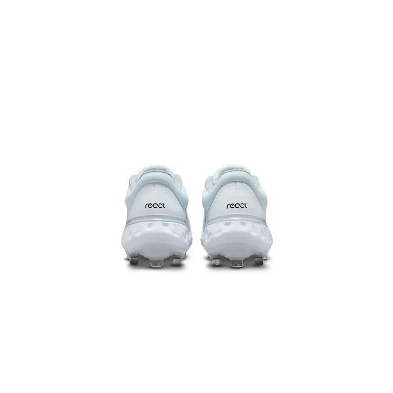 Crampons de Baseball métal Nike Alpha Huarache Elite 4 low Blanc 4/5