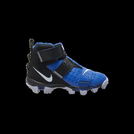 Crampons de Football Americain moulés Nike Force Savage Shark 2 Bleu pour Enfant