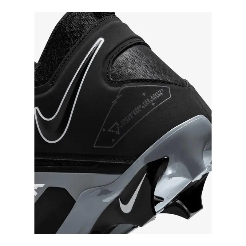 Crampons de Football Americain moulés Nike Alpha menace Pro 3 noir 3/4