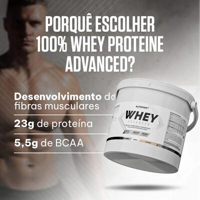 Wei-eiwit - 100% whey proteine advanced (4kg) - nutella