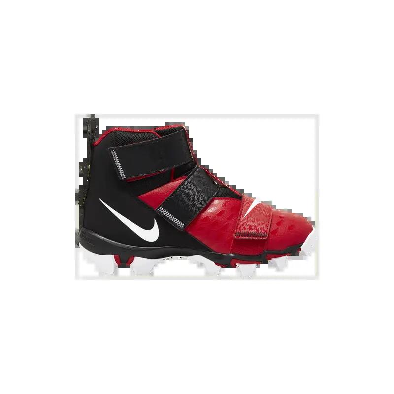 Crampons de Football Americain moulés Nike Force Savage Shark 2 Rouge pour Enfan 1/1