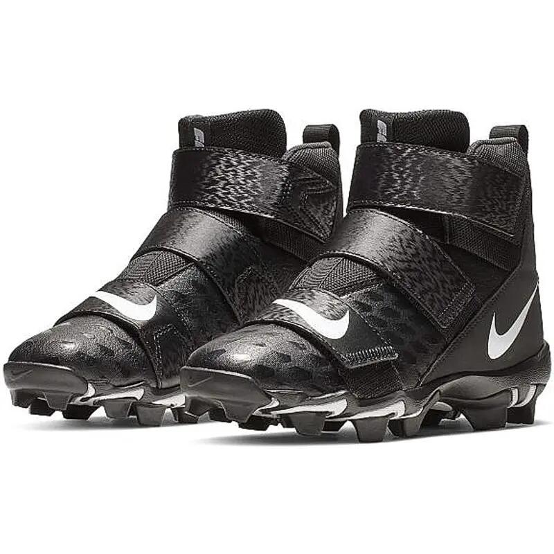 Crampons de Football Americain moulés Nike Force Savage Shark 2 Noir Enfant 2/4