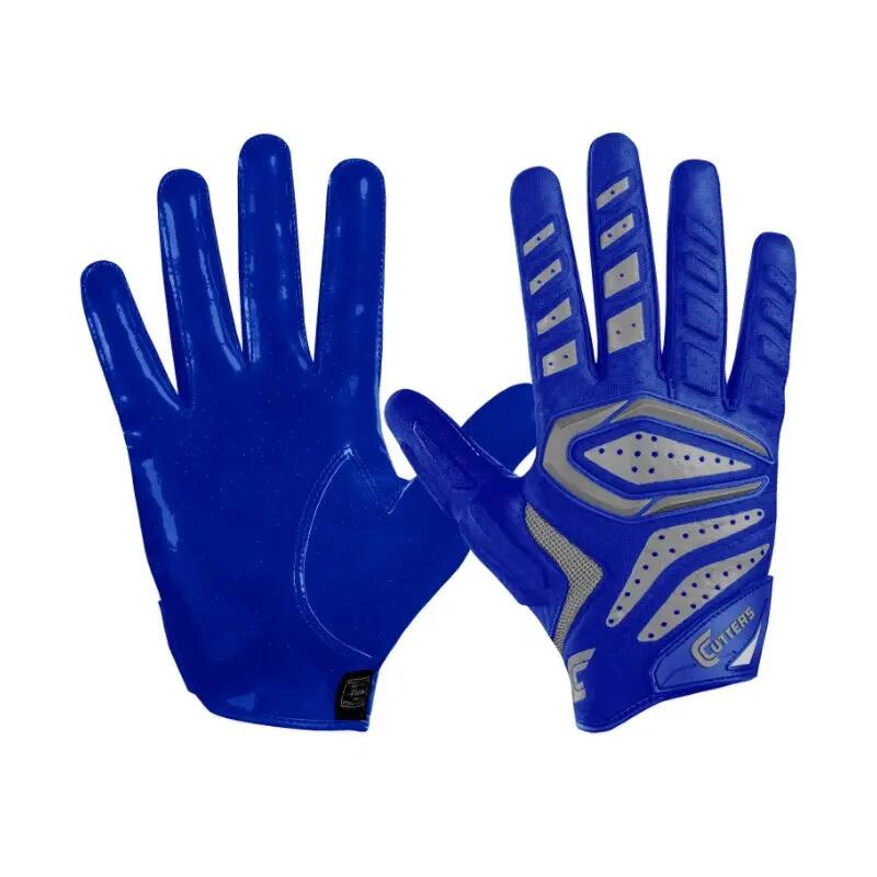 Gants de Football américain Cutters The Gamer 2.0 bleu 1/1