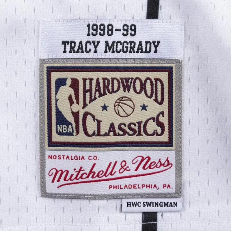 Maillot NBA Tracy Mcgrady Toronto Raptors 1998-99 Mitchell & ness Hardwood Class 3/3