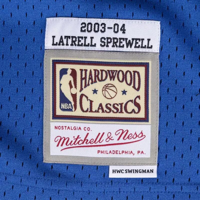 Maillot NBA Latrell Sprewell Minnesota Timberwolves 2003-04 Mitchell & ness hard 3/3