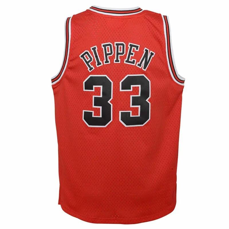 Maillot NBA Scottie Pippen Chicago Bulls 1997 Mitchell & Ness Hardwood Classic R 3/3