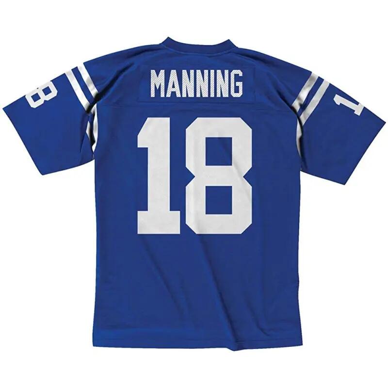 Maillot NFL Peyton Manning Indianapolis Colt 1998 Mitchell & Ness Legacy Retro B 2/2