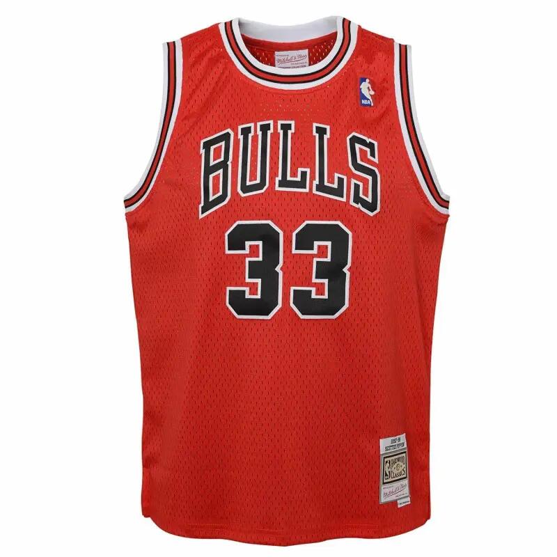 Maillot NBA Scottie Pippen Chicago Bulls 1997 Mitchell & Ness Hardwood Classic R 2/3