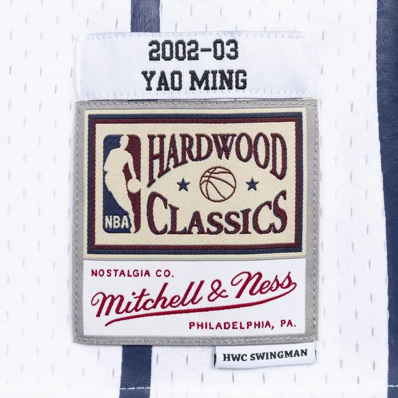 Maillot NBA Yao Ming Houston Rockets 2002-03 Mitchell & ness Hardwood Classic sw 3/3