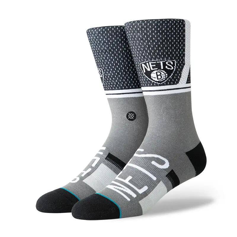 Chaussettes NBA Brooklyn nets Stance Arena Short cut 2 Noir 1/1