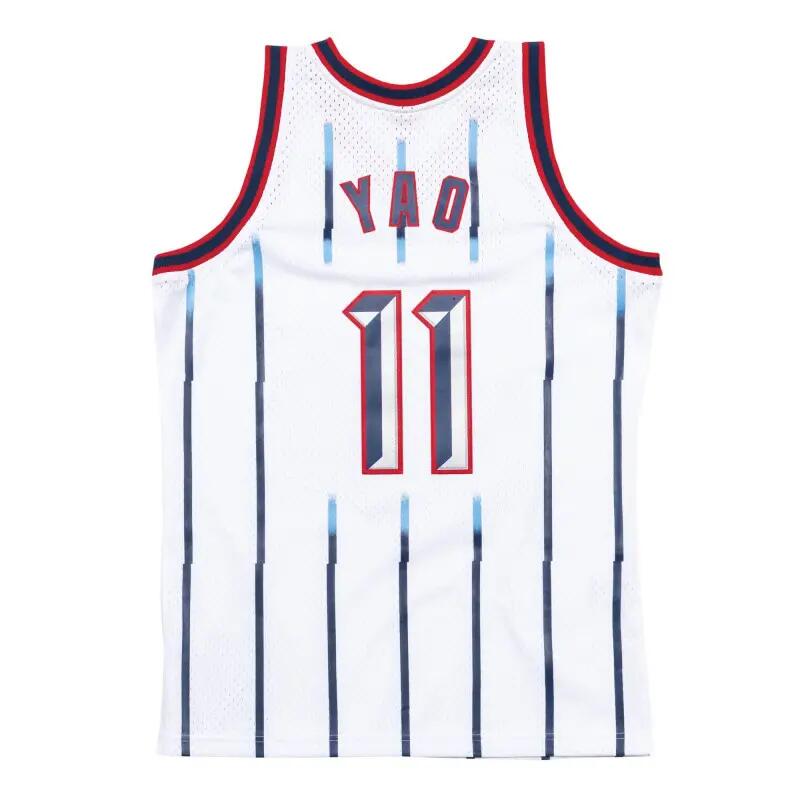 Maillot NBA Yao Ming Houston Rockets 2002-03 Mitchell & ness Hardwood Classic sw 2/3