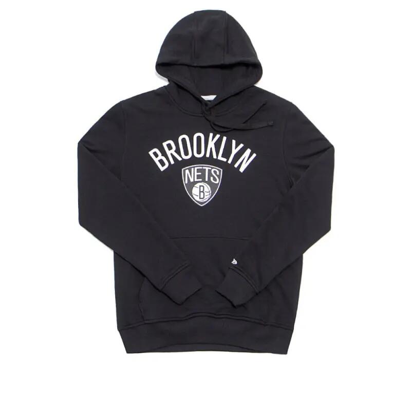 Sweat à Capuche NBA Brooklyn nets New Era Team logo Noir pour Homme 5/6